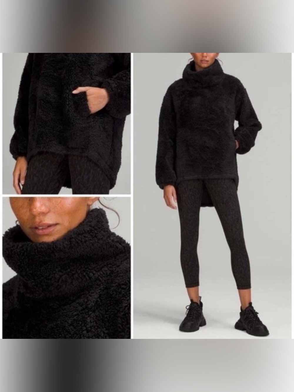Lululemon Warm Restore Sherpa Pullover